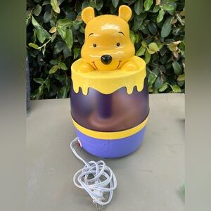 Vintage Disney Ultrasonic Humidifier Cool Mist Winnie The Pooh Night Light 1998
